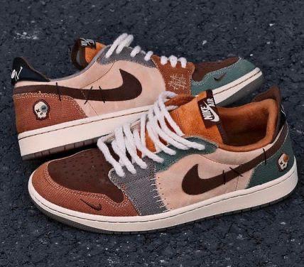 AIR JORDANS RETRO 1 VOODOO ZION 🖤🖤*