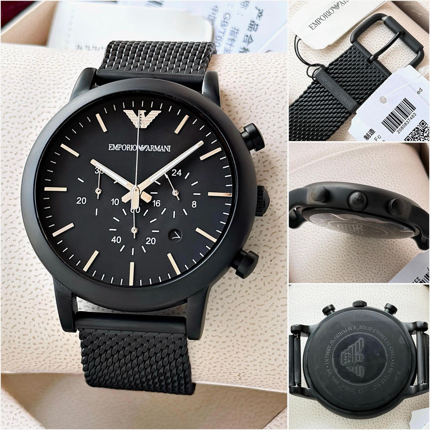 Personally recommended Emporio Armani Z-Black Collection* 🖤