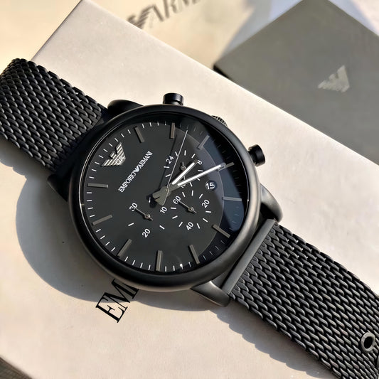 Personally recommended Emporio Armani Z-Black Collection* 🖤